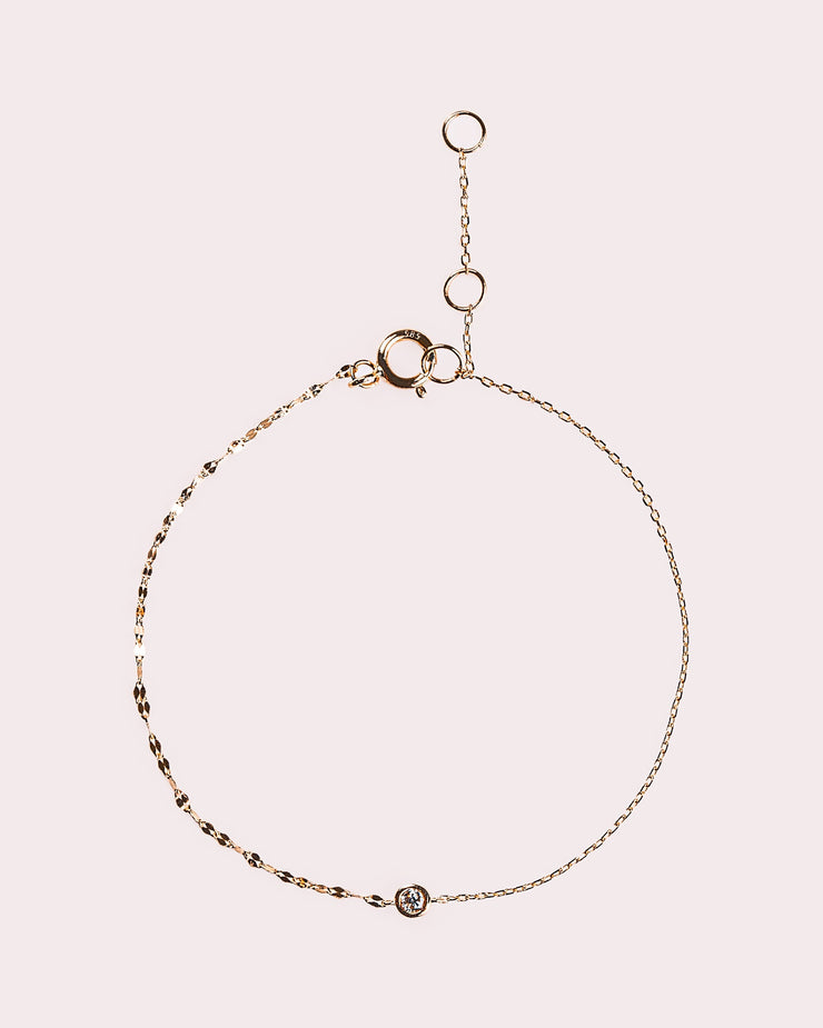 Round Bezel Bracelet