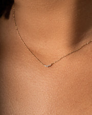 Floating Diamond Necklace