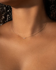 Floating Diamond Necklace
