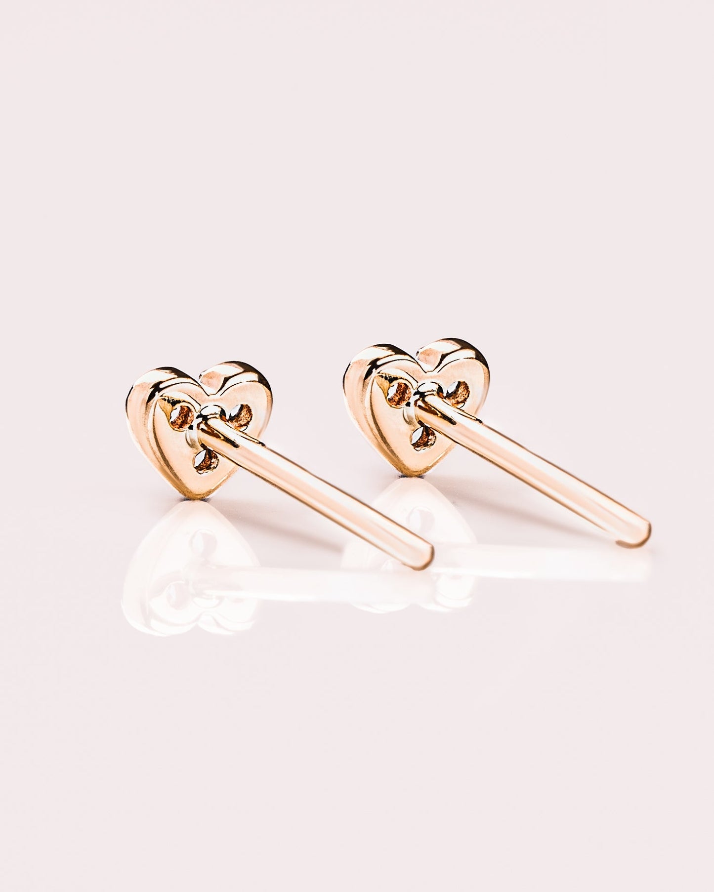 Ready to Ship - Mini Heart Earrings (Pavé)