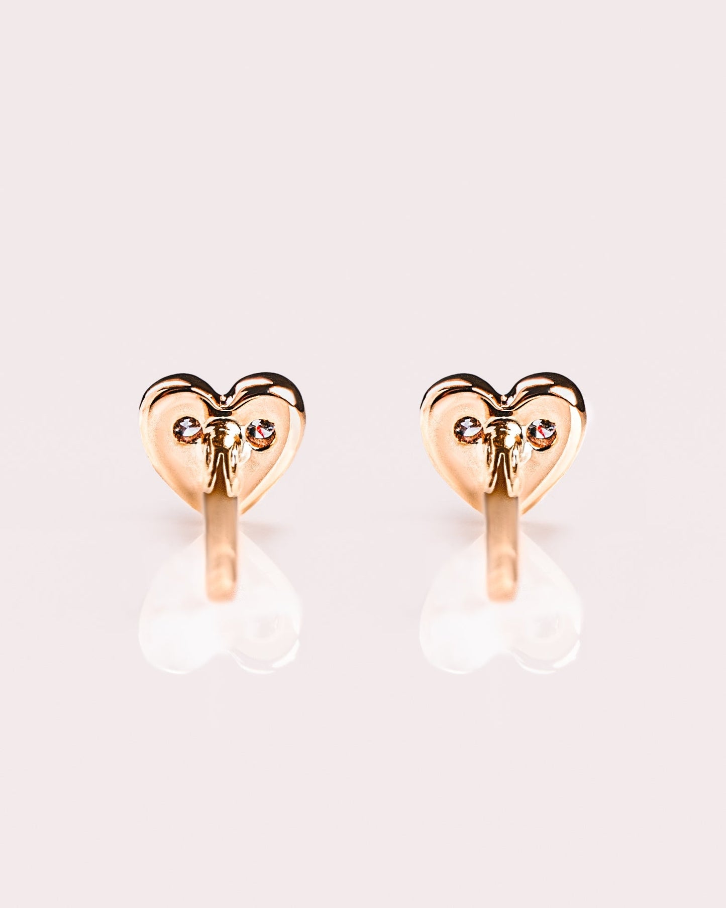 Ready to Ship - Mini Heart Earrings (Pavé)