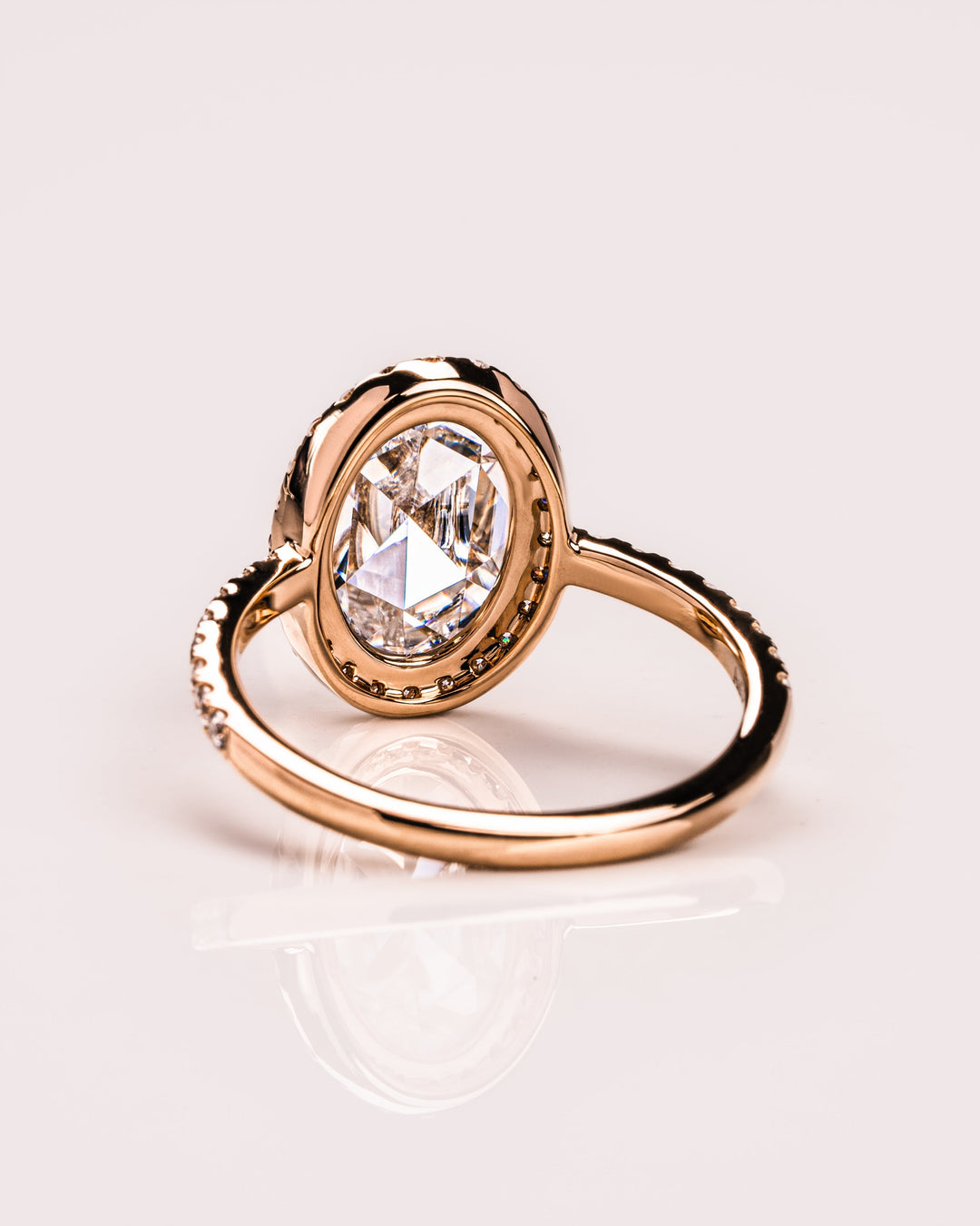 Ready to Ship -  Rosalie - Rose Oval