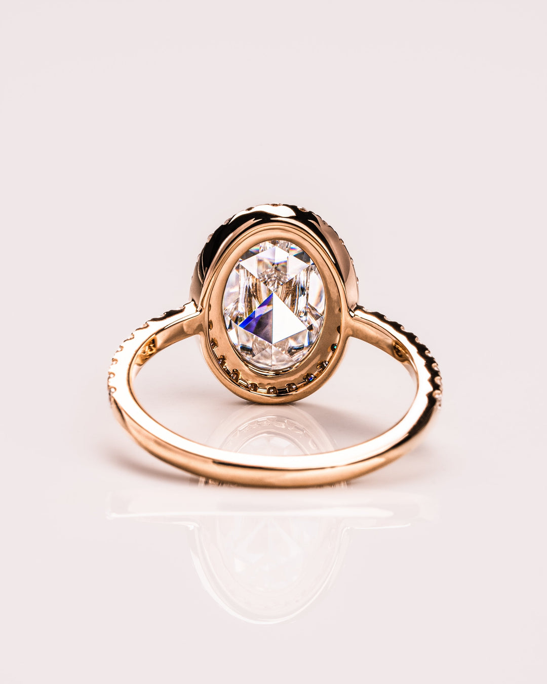 Ready to Ship -  Rosalie - Rose Oval