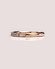 Ready to Ship - Lilian - Asscher & Tapered Baguette
