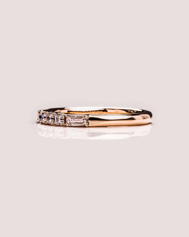 Ready to Ship - Lilian - Asscher & Tapered Baguette