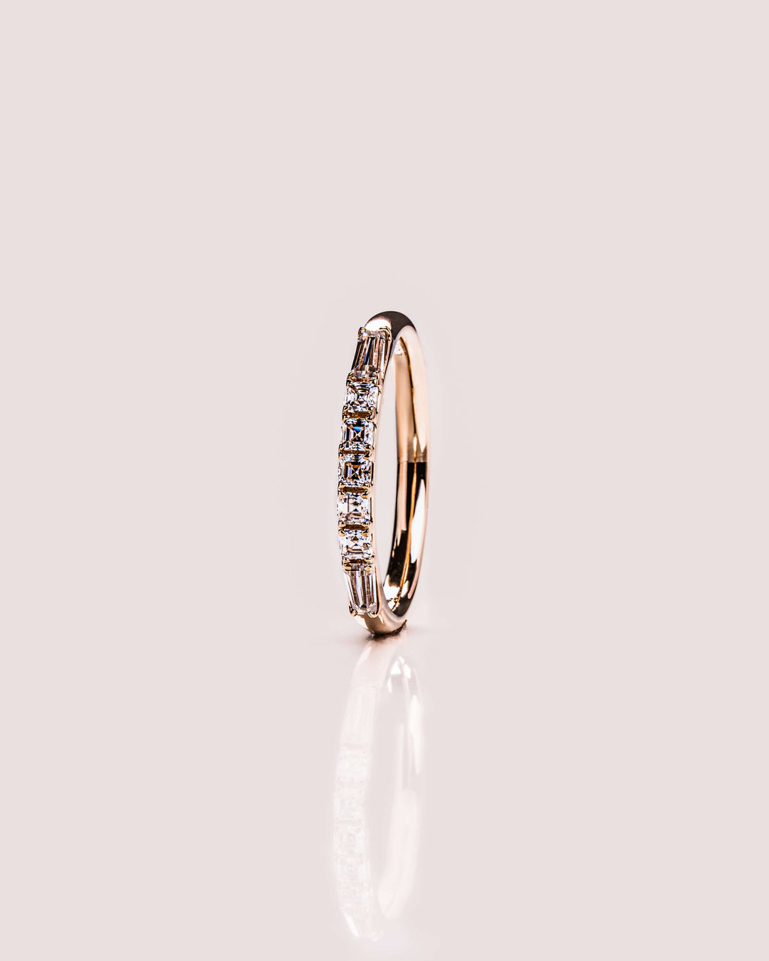 Ready to Ship - Lilian - Asscher & Tapered Baguette