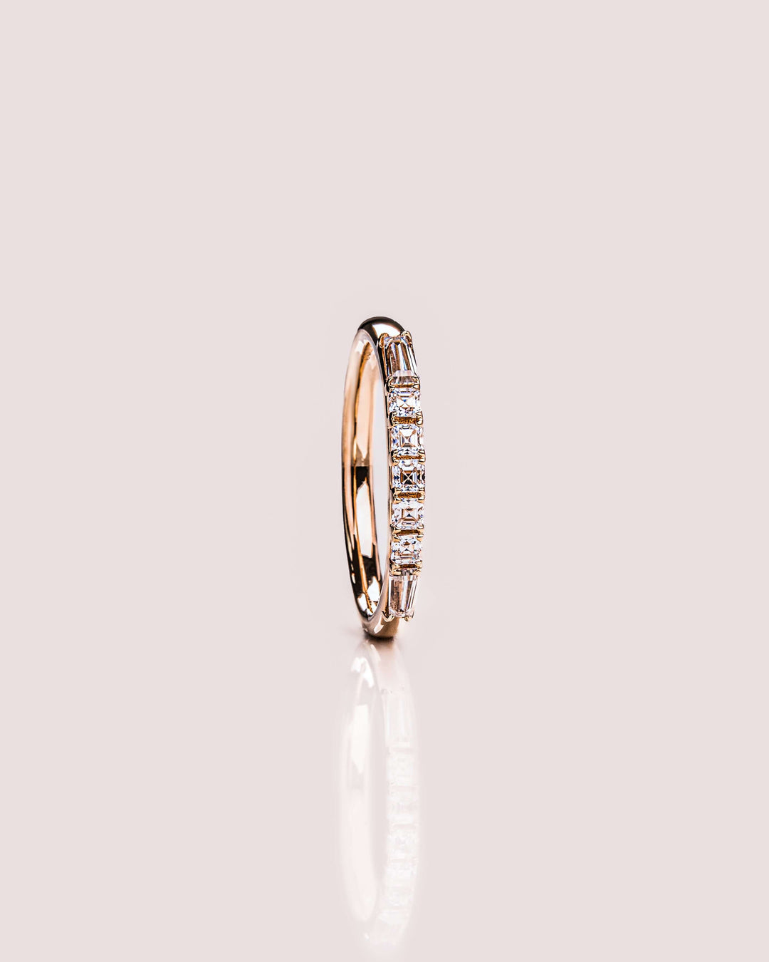 Ready to Ship - Lilian - Asscher & Tapered Baguette