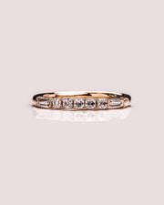 Ready to Ship - Lilian - Asscher & Tapered Baguette