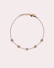 Ready to Ship - Amora - Heart Bezel Bracelet