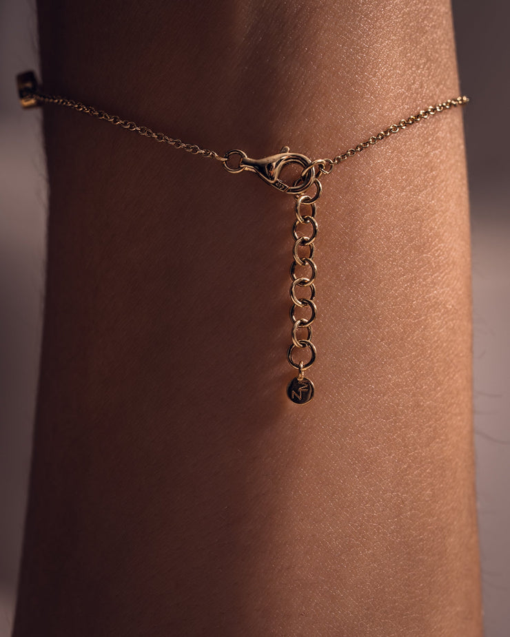 Ready to Ship - Amora - Heart Bezel Bracelet