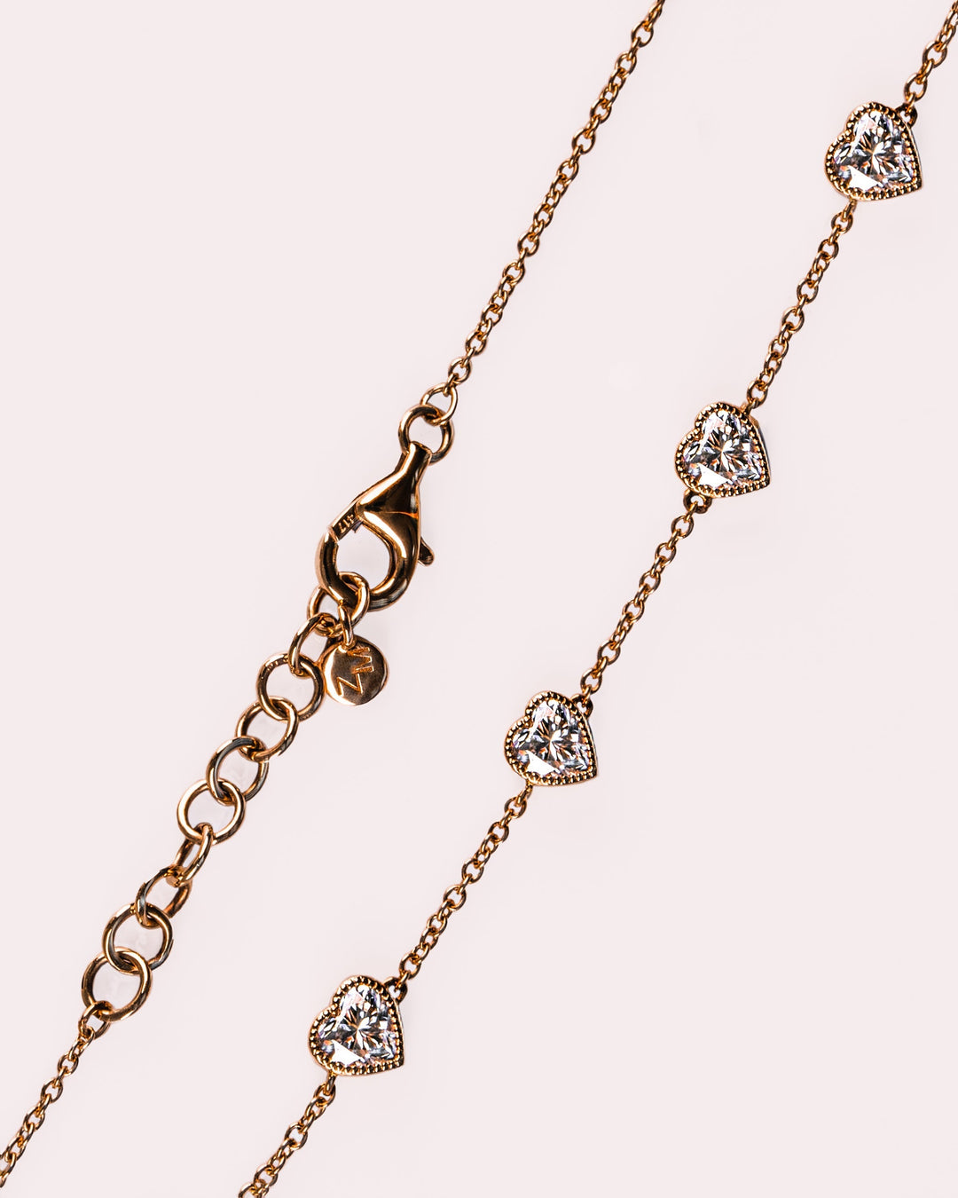 Ready to Ship - Amora - Heart Bezel Bracelet
