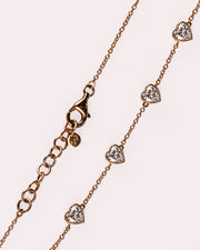 Ready to Ship - Amora - Heart Bezel Bracelet