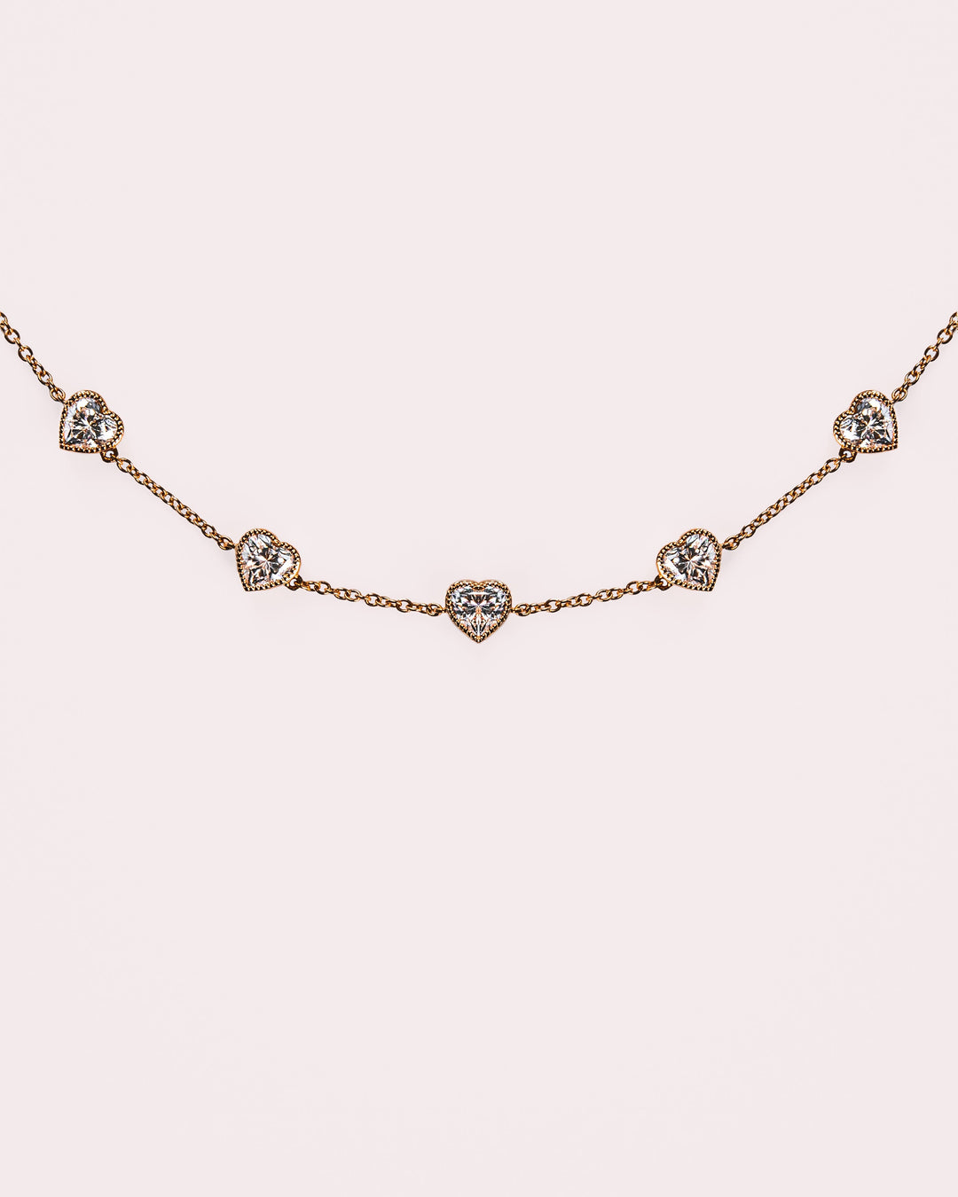 Ready to Ship - Amora - Heart Bezel Bracelet