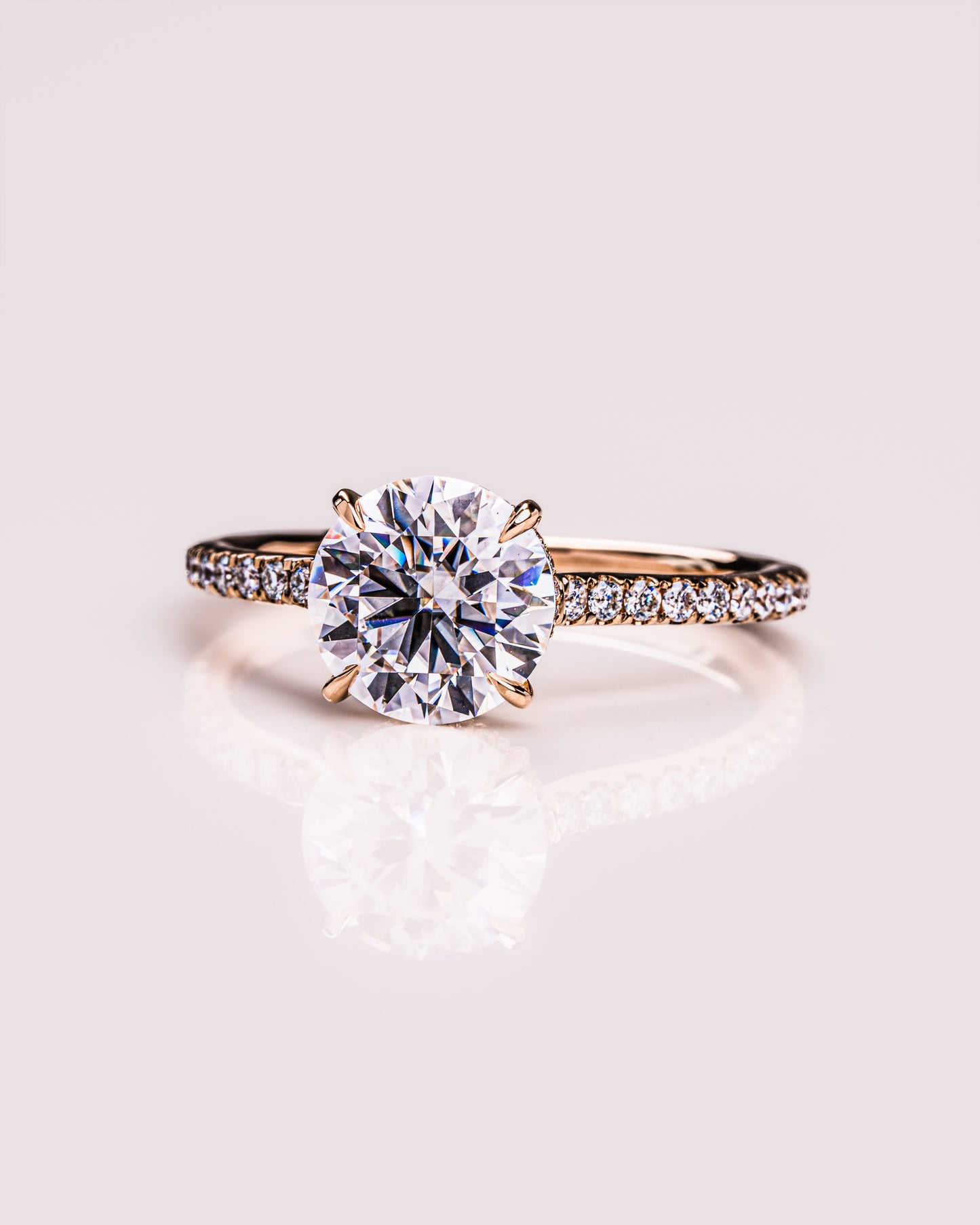 Jasmine (Pavé) - Round