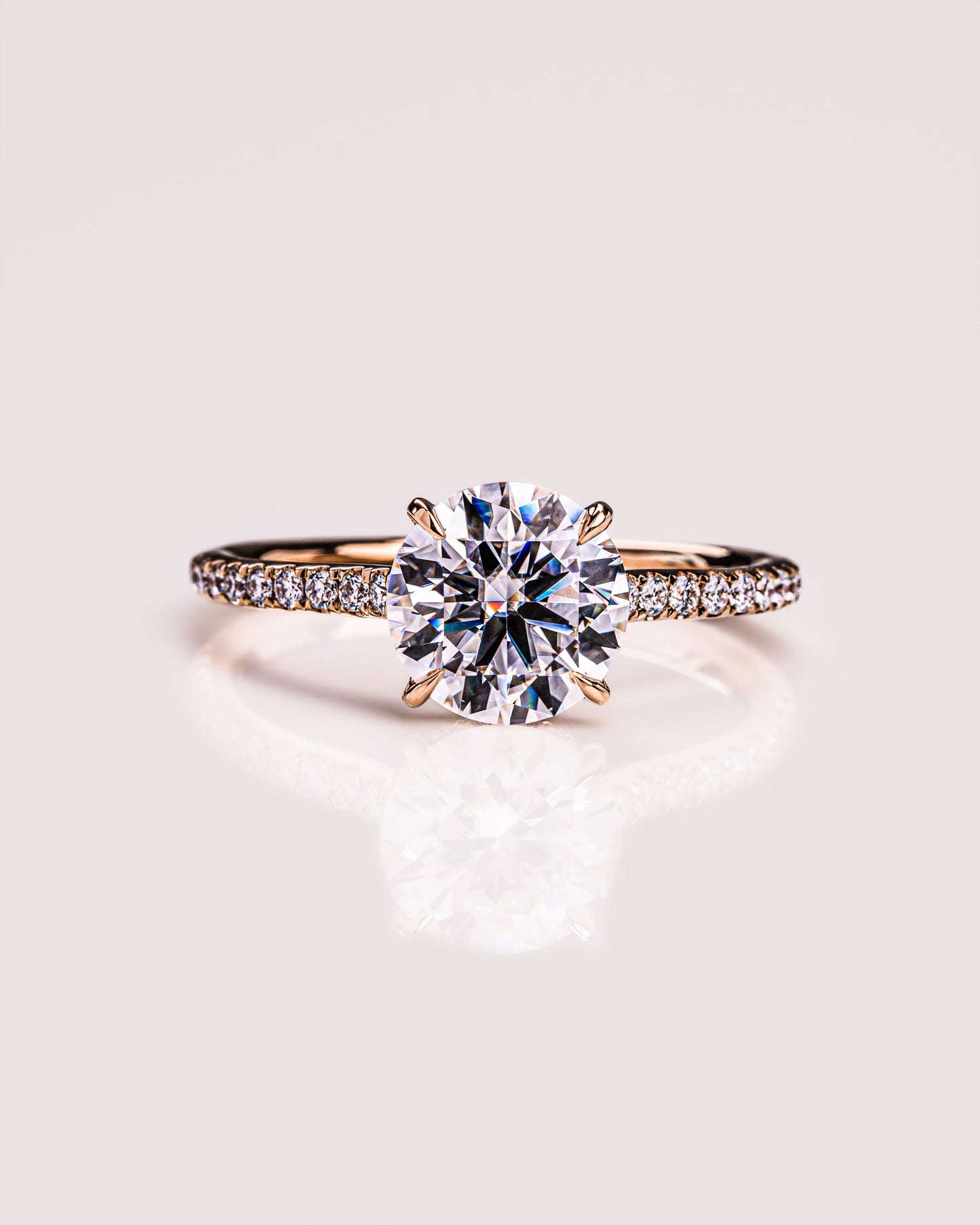 Jasmine (Pavé) - Round