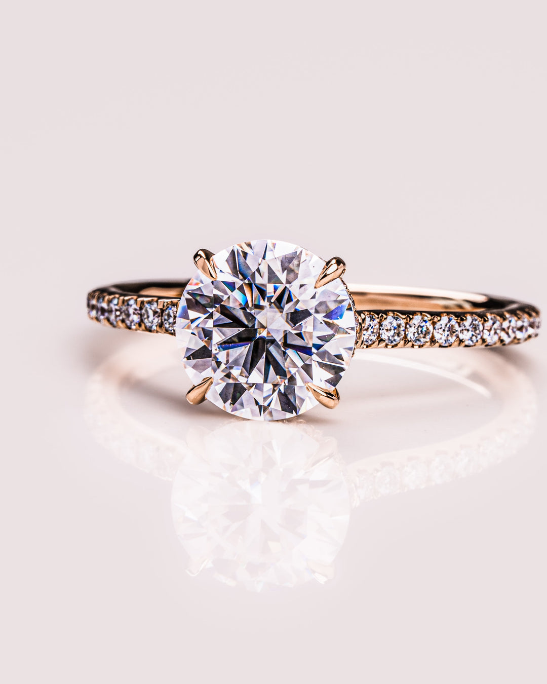 Jasmine (Pavé) - Round