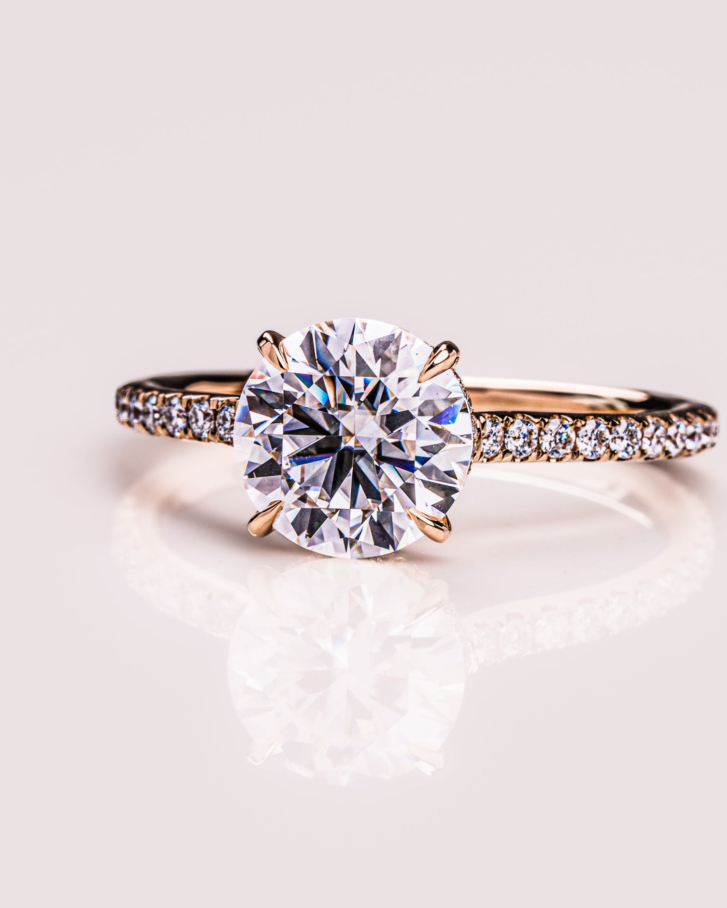 Jasmine (Pavé) - Round