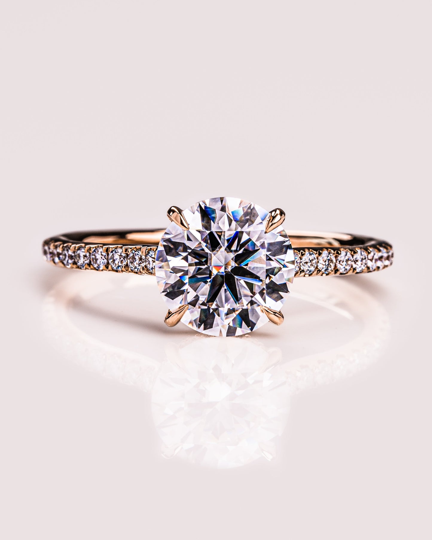 Jasmine (Pavé) - Round