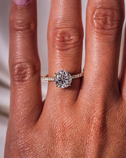 Jasmine (Pavé) - Round