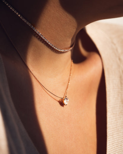 Paris - Heart Pendant