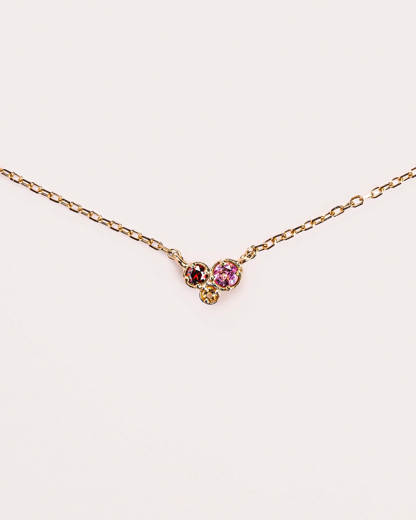 Ready to Ship - Cluster Rainbow Necklace