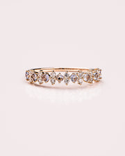 Ready to Ship - Tanzanite & Diamond Cluster Ring