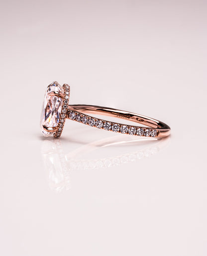Ready to Ship - Jasmine - Crushed Ice Oval