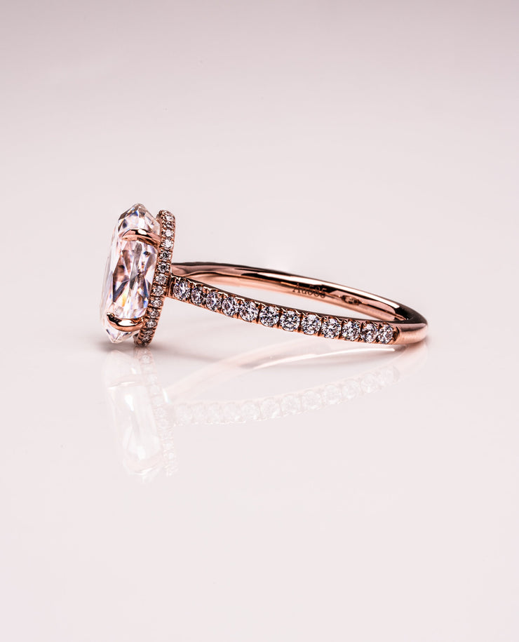 Ready to Ship - Jasmine - Crushed Ice Oval