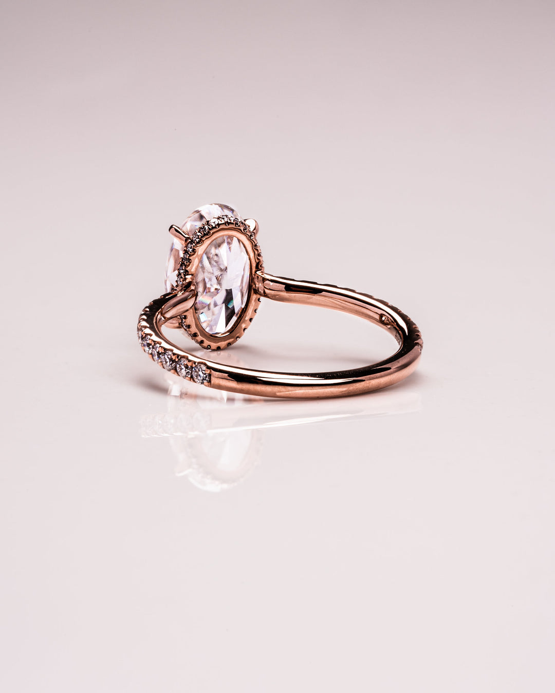 Ready to Ship - Jasmine - Crushed Ice Oval