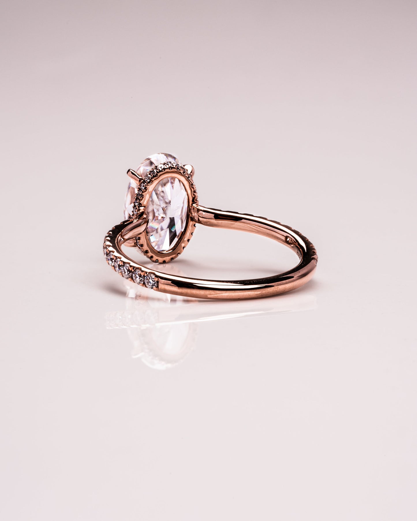 Ready to Ship - Jasmine - Crushed Ice Oval