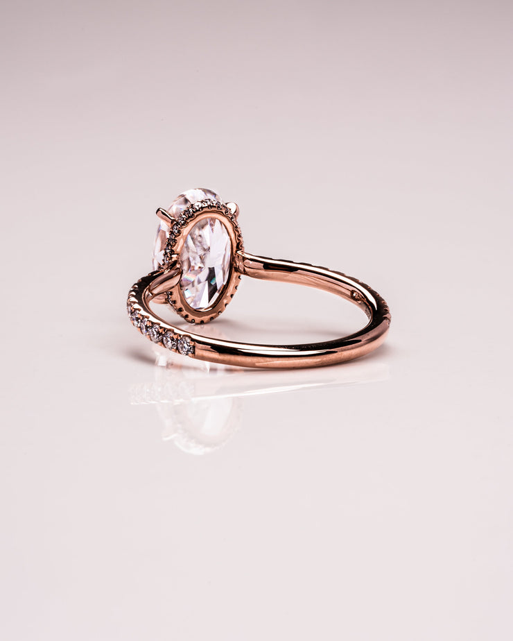 Ready to Ship - Jasmine - Crushed Ice Oval
