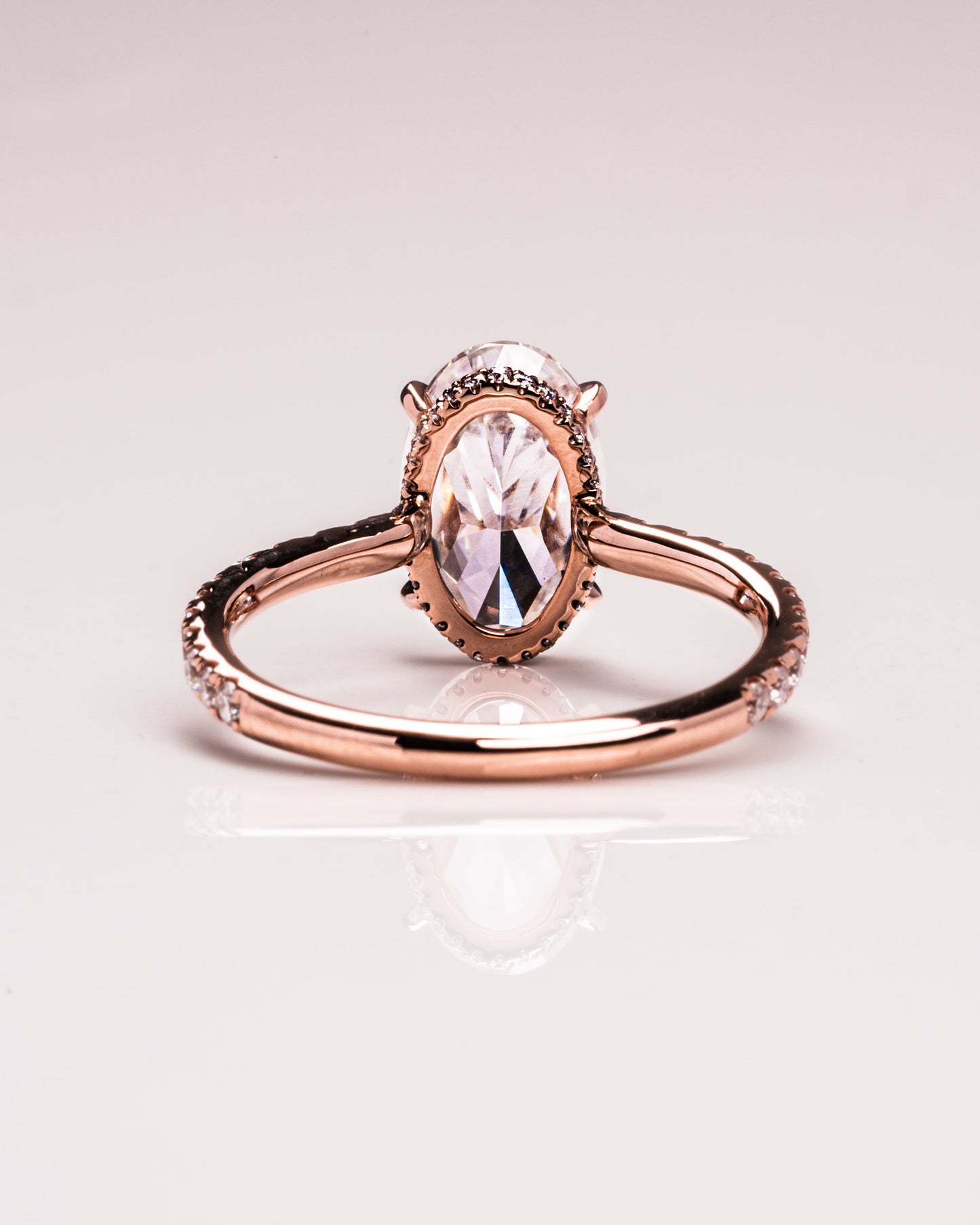 Ready to Ship - Jasmine - Crushed Ice Oval