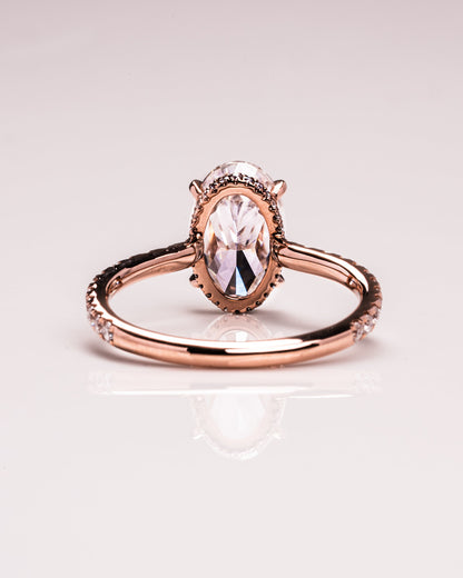 Ready to Ship - Jasmine - Crushed Ice Oval