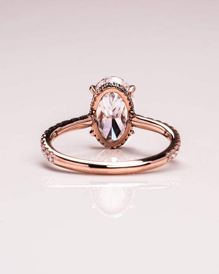 Ready to Ship - Jasmine - Crushed Ice Oval