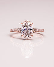 Ready to Ship - Jasmine - Crushed Ice Oval