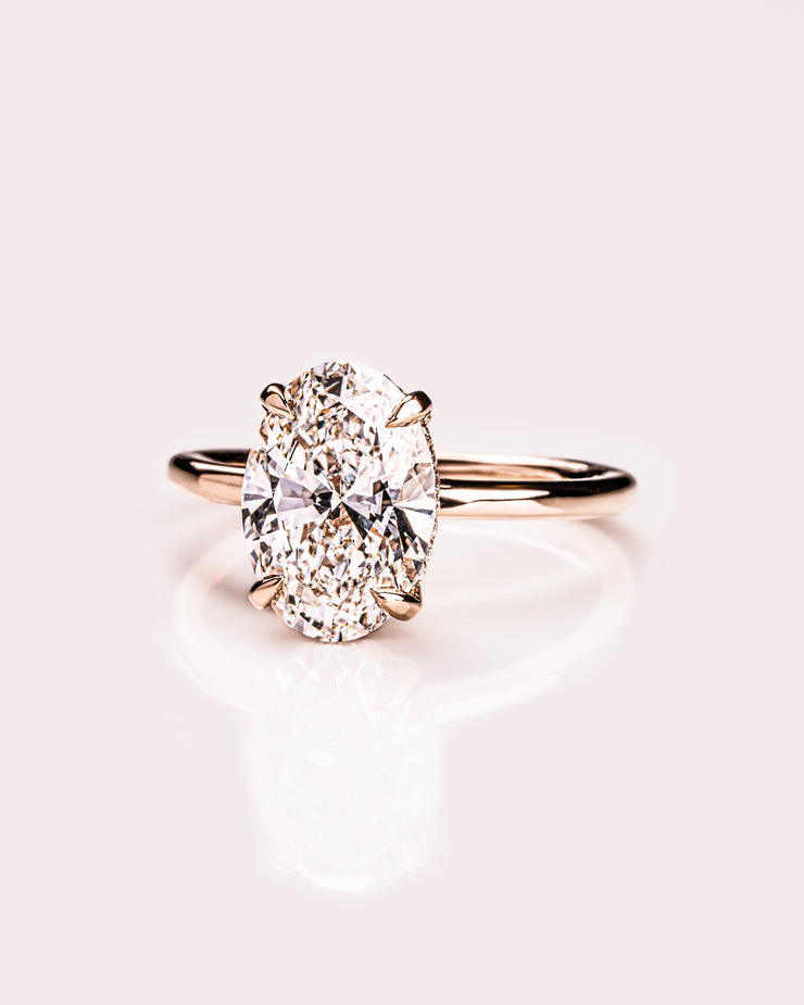 Ready to Ship - Harley - 3.03ct Oval Brilliant Lab-Diamond