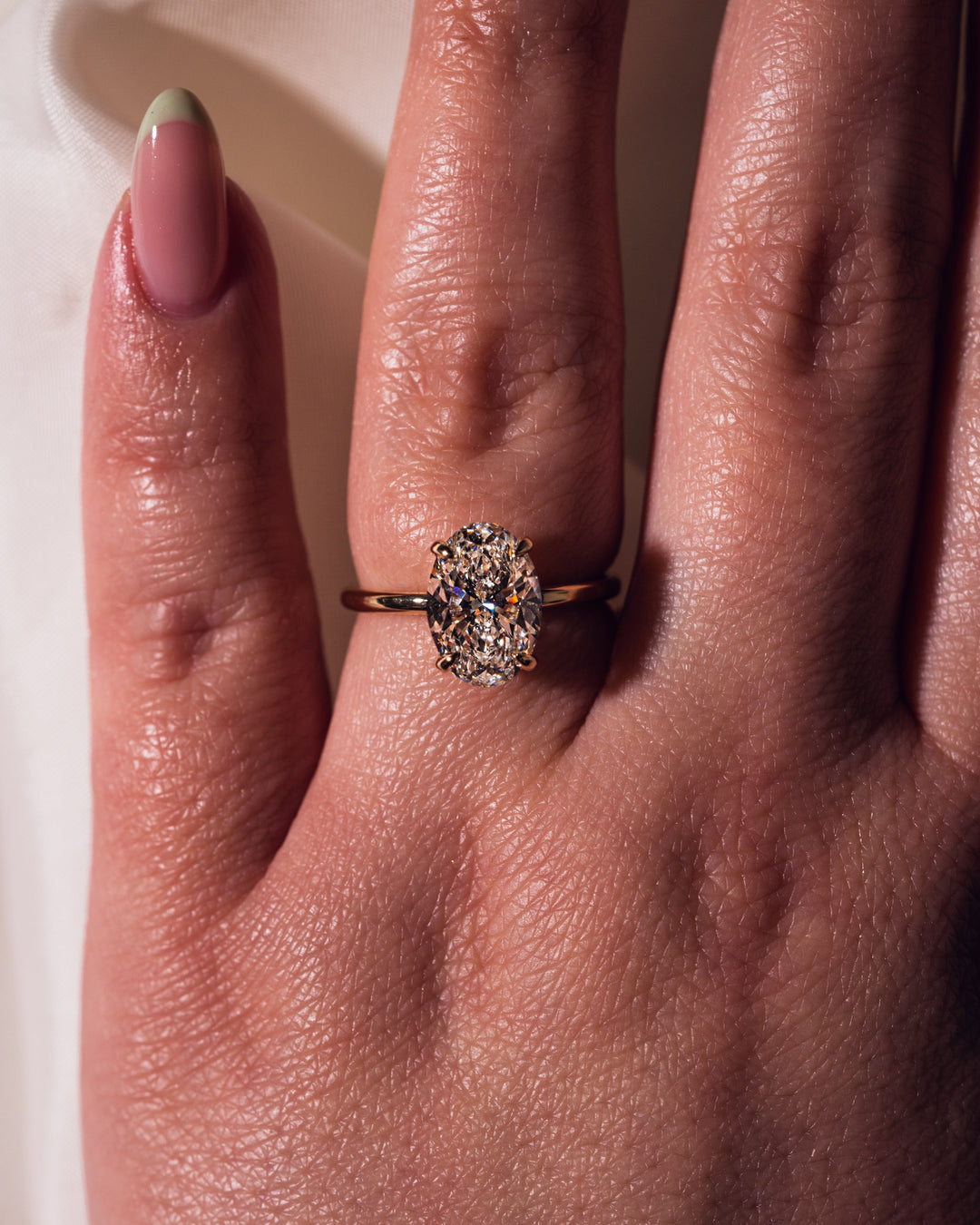 Ready to Ship - Harley - 3.03ct Oval Brilliant Lab-Diamond