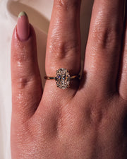 Ready to Ship - Harley - 3.03ct Oval Brilliant Lab-Diamond