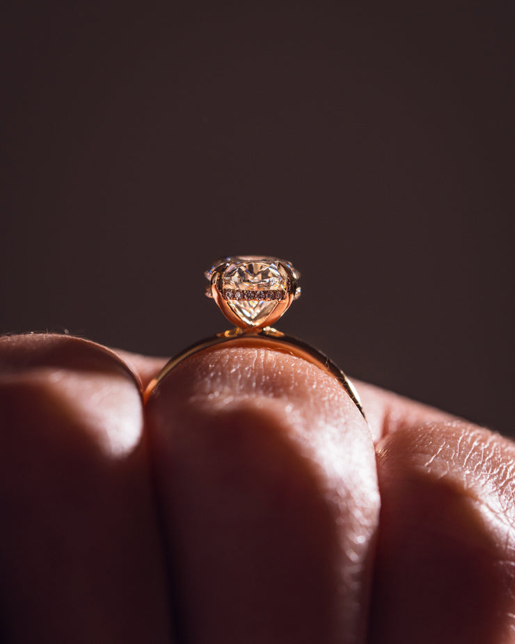 Ready to Ship - Harley - 3.03ct Oval Brilliant Lab-Diamond