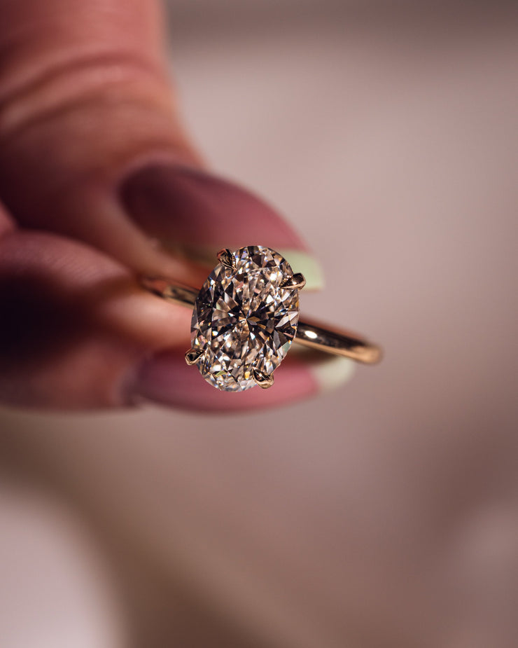Ready to Ship - Harley - 3.03ct Oval Brilliant Lab-Diamond