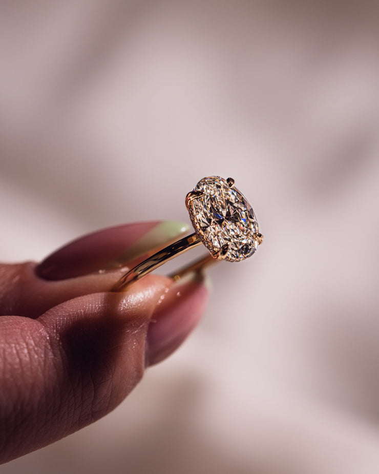 Ready to Ship - Harley - 3.03ct Oval Brilliant Lab-Diamond