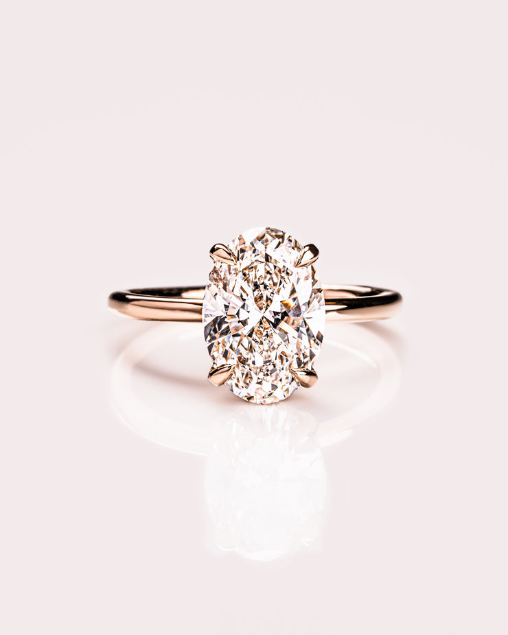 Ready to Ship - Harley - 3.03ct Oval Brilliant Lab-Diamond