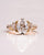Blair - Oval & Half Moon - With Pavé Joined Band